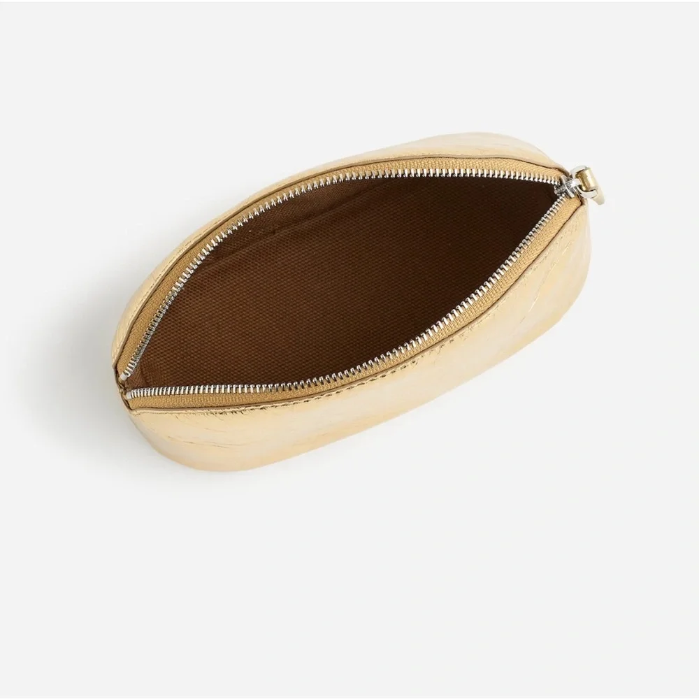 Gold Women's Makeup Pouch - Picture 2 of 5